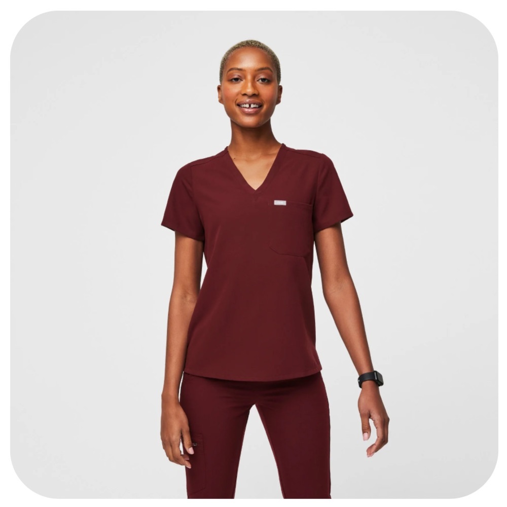 FIGS Womens Catarina Scrub Top